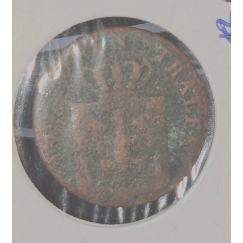 1823B German States Prussia 2 Pfennig Super Rare! 2+ Centuries Old!